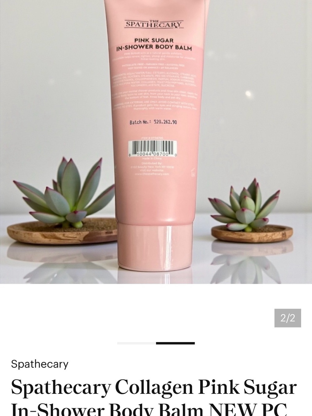 Pink Sugar In-Shower Body Balm - Pink